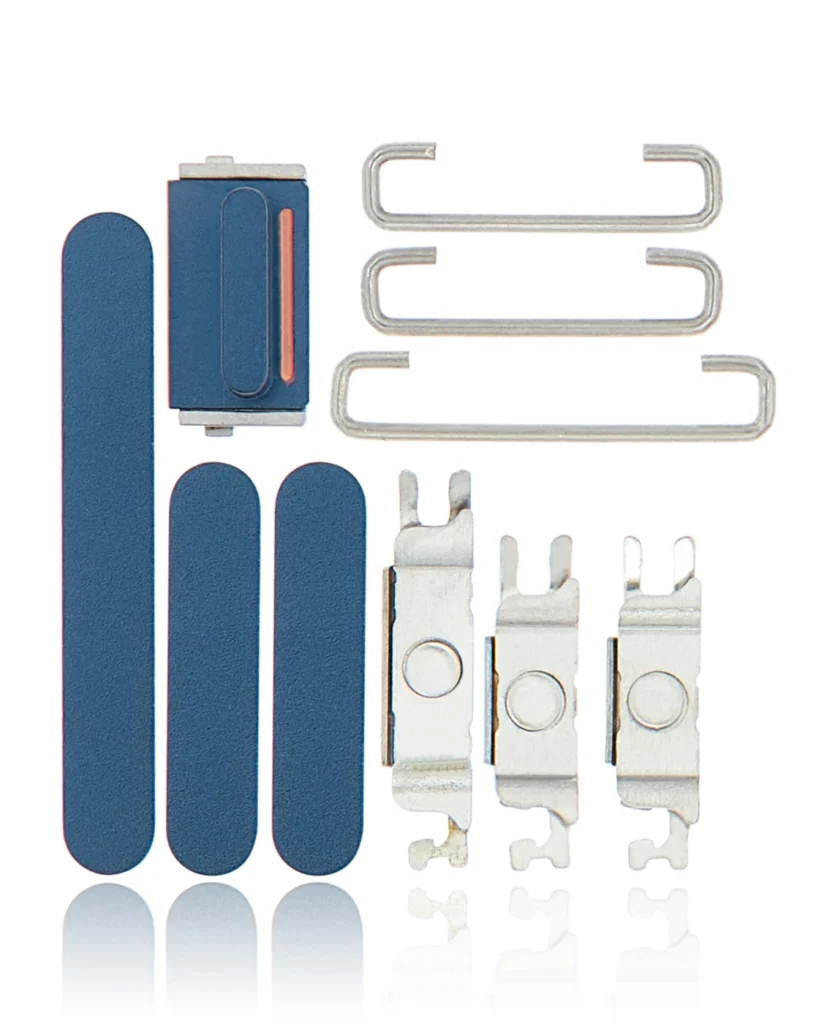 Hard Buttons (Power / Volume / Mute Switch) For iPhone 12 Mini (Blue)