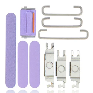 Hard Buttons (Power / Volume / Mute Switch) For iPhone 12 Mini (Purple)