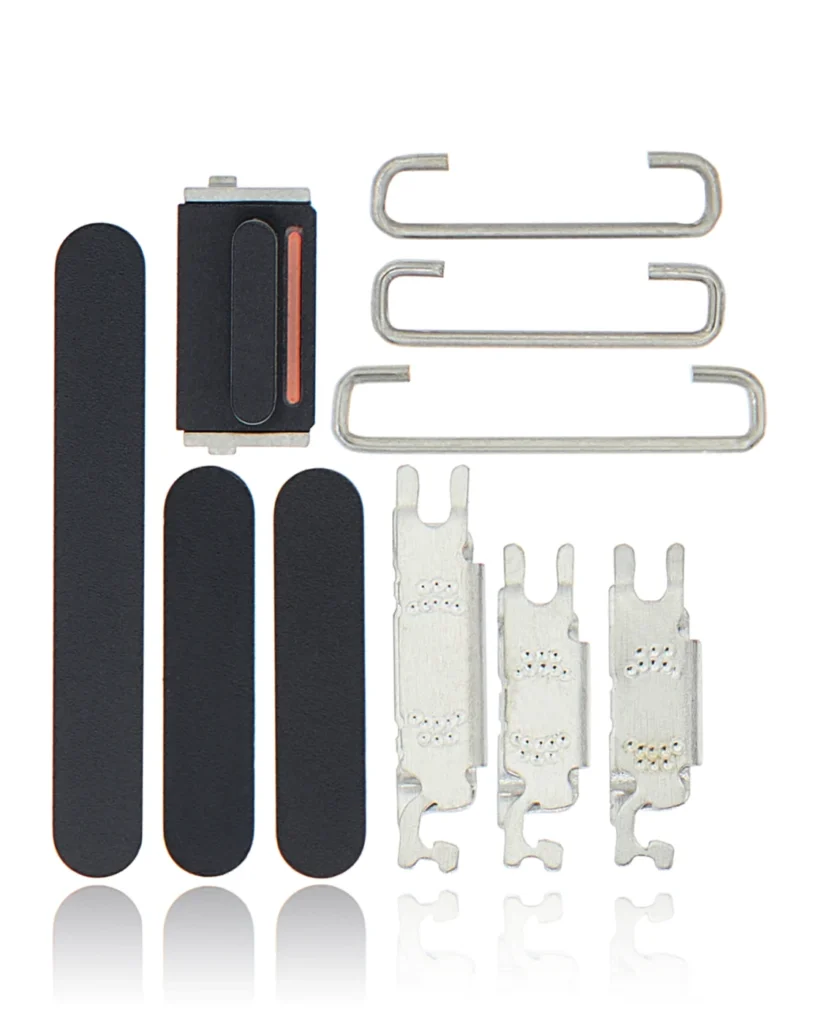 Hard Buttons (Power / Volume / Mute Switch) For iPhone 12 (Black)