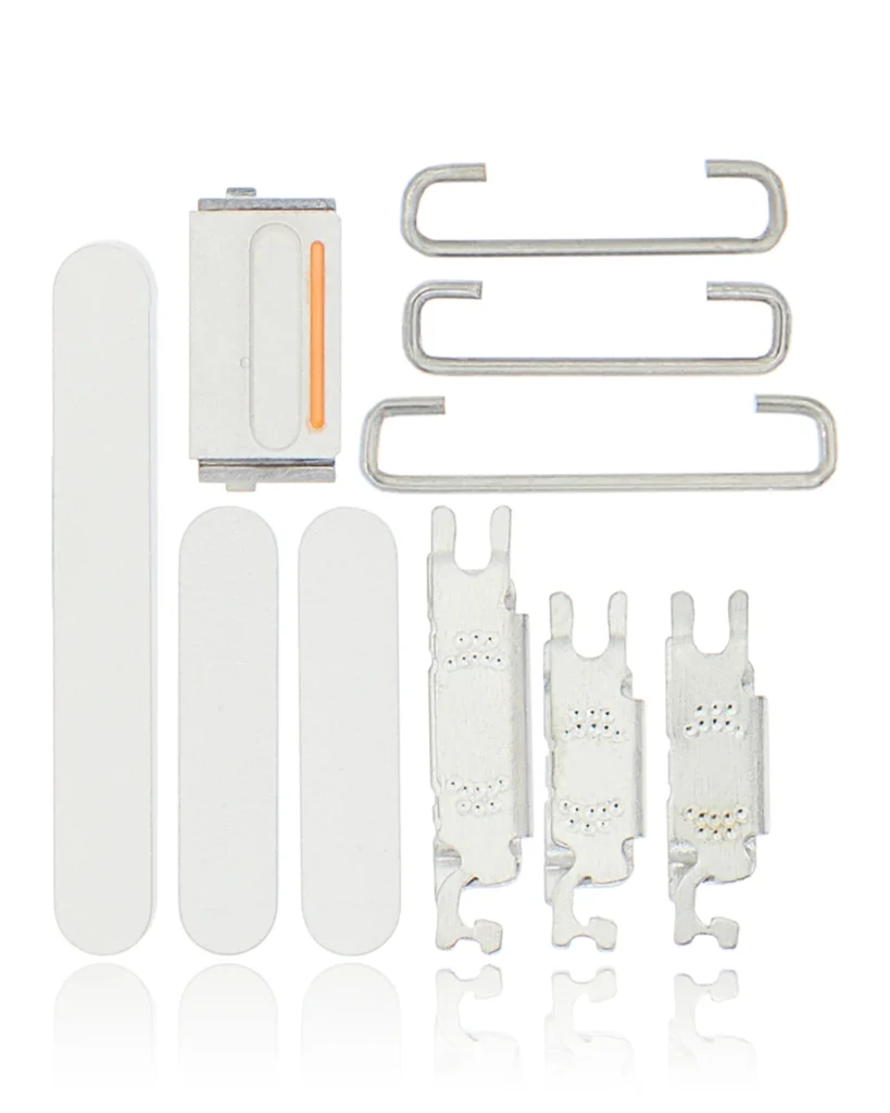 Hard Buttons (Power / Volume / Mute Switch) For iPhone 12 (White)