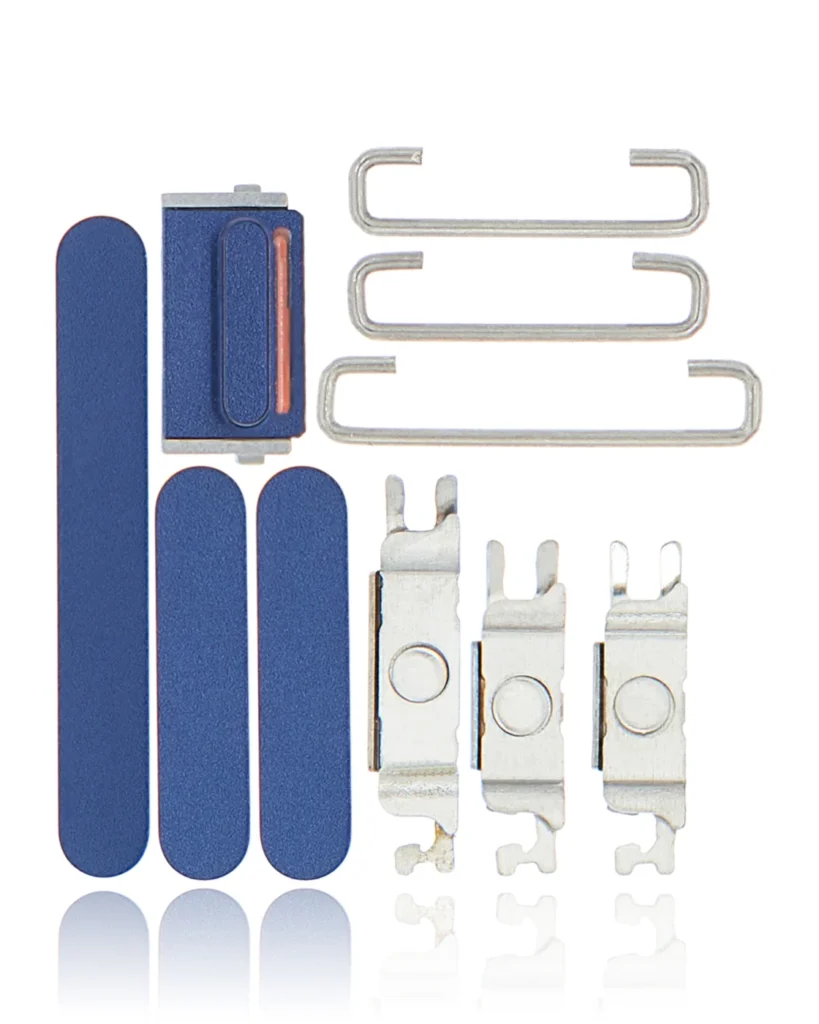 Hard Buttons (Power / Volume / Mute Switch) For iPhone 12 (Blue)