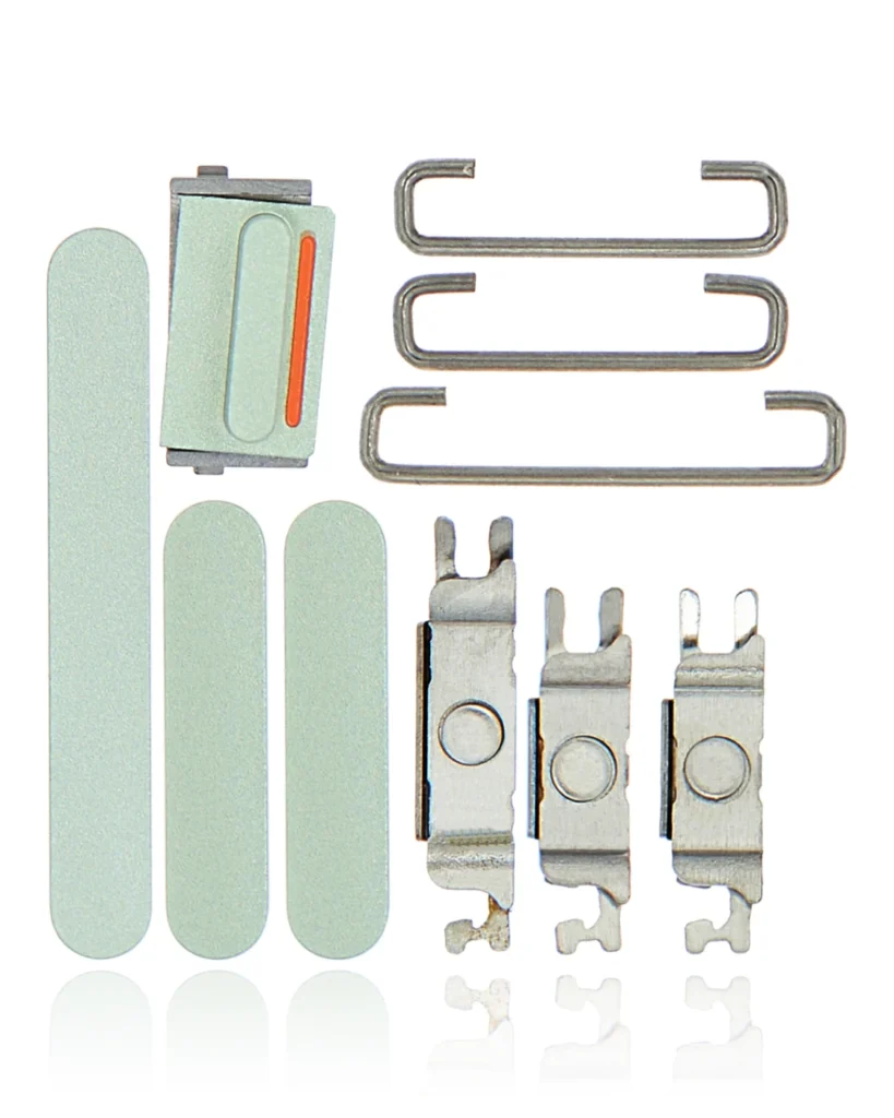Hard Buttons (Power / Volume / Mute Switch) For iPhone 12 (Green)