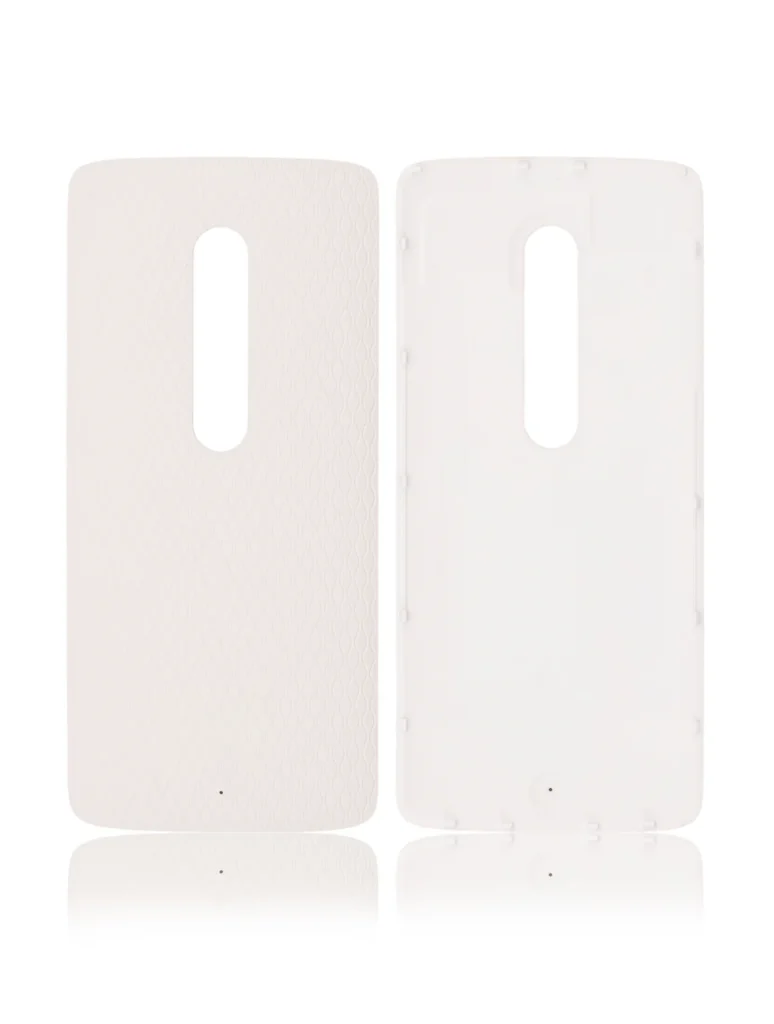 Back cover Glass For Motorola Moto X Play (XT1561 / 2015) (White)