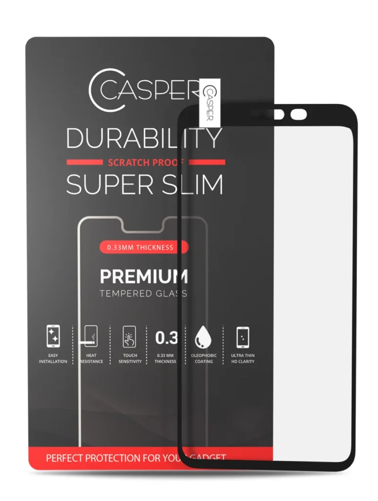 Casper Tempered Glass for Google Pixel 4 (Retail Packaging) (Clear)