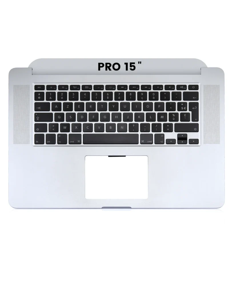 Top Case with Keyboard (ISO French) and Microphone For MacBook Pro 15" A1398 (2015)