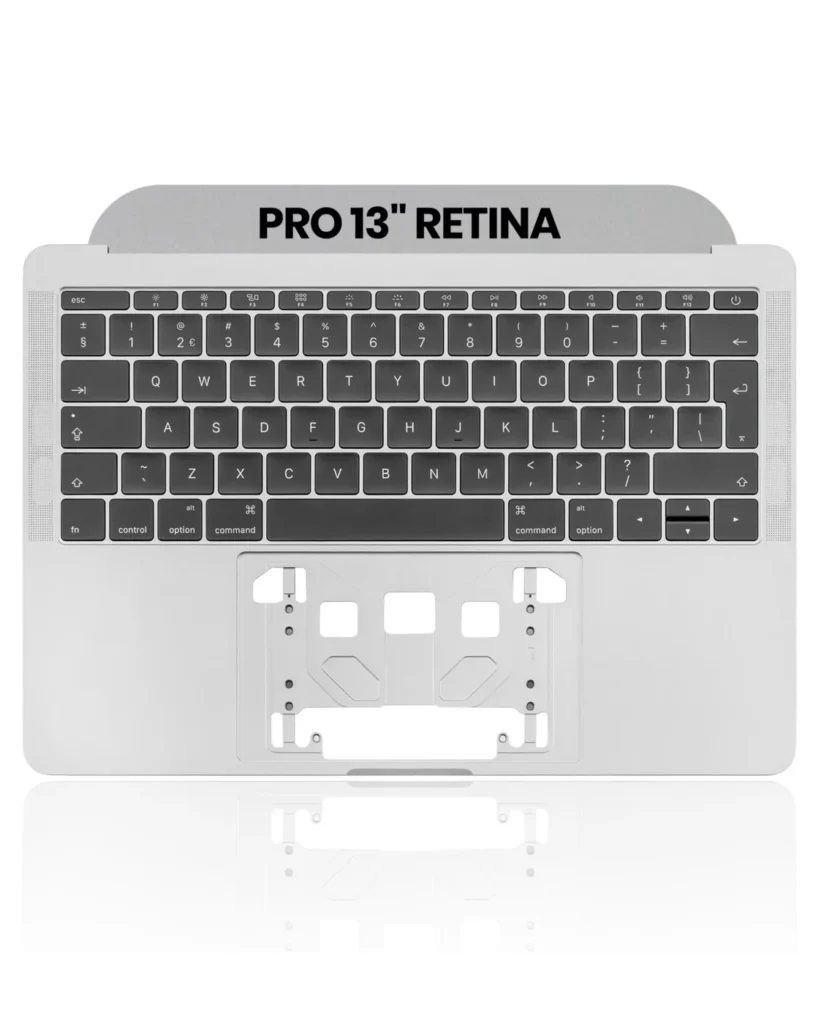 Top Case with Keyboard (ISO UK) For MacBook Pro 13" A1708 (2016-2017) (OEM New) (Space Gray)