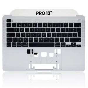 Top Case with Keyboard (ISO UK) For MacBook Pro 13" A2289 (2020) (OEM New) (Silver)