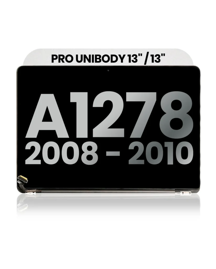 Complete LCD Display Assembly For MacBook Pro 13" / MacBook 13" A1278 (2009-2010) / A1278 (2008) (Used OEM Pull: Grade B)