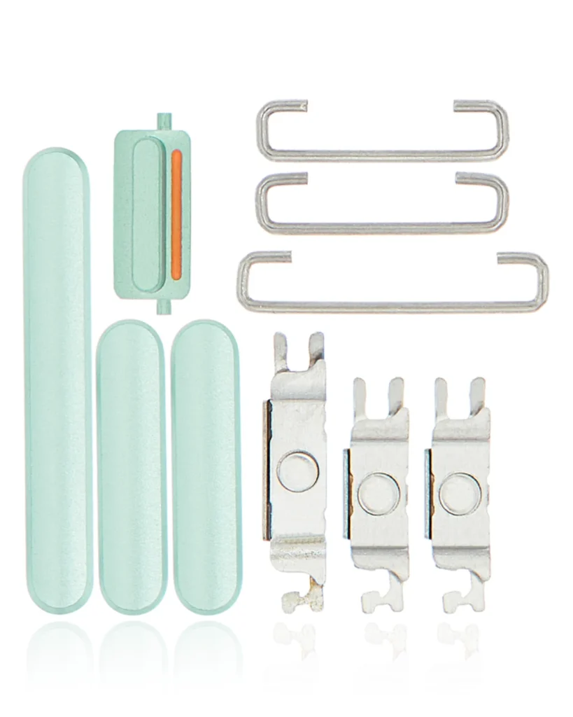 Hard Buttons (Power / Volume / Mute Switch) For iPhone 11 (Green)