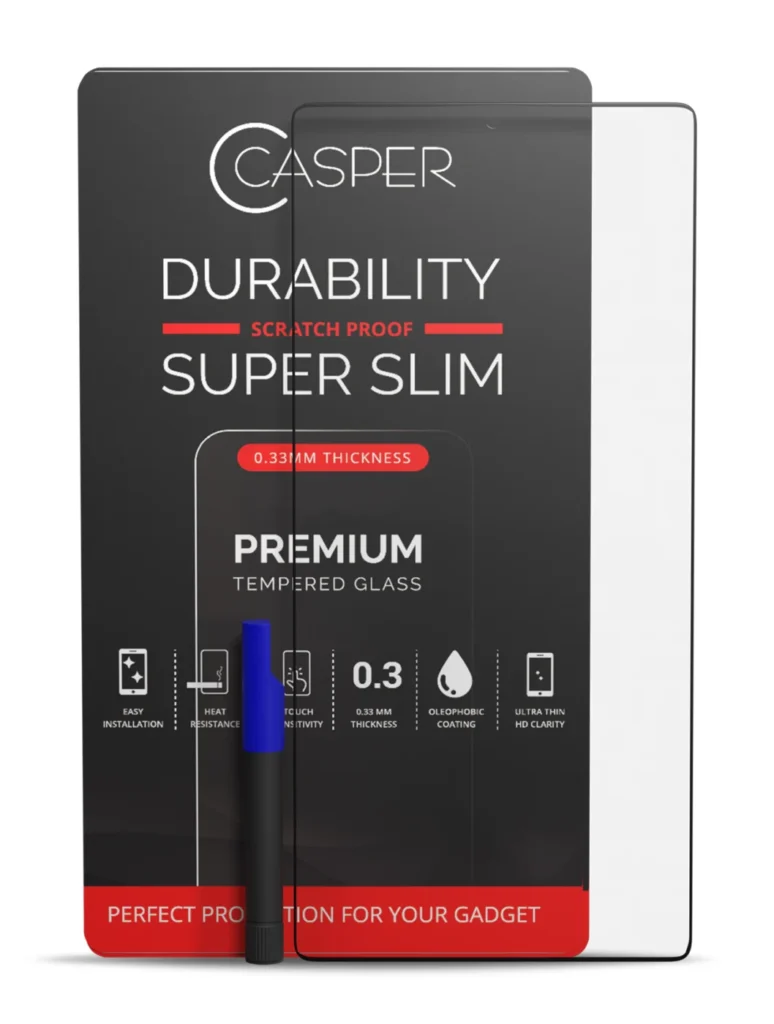 Casper UV Tempered Glass with Glue for Samsung Galaxy Note 20 (Case Friendly) (Retail Packaging)
