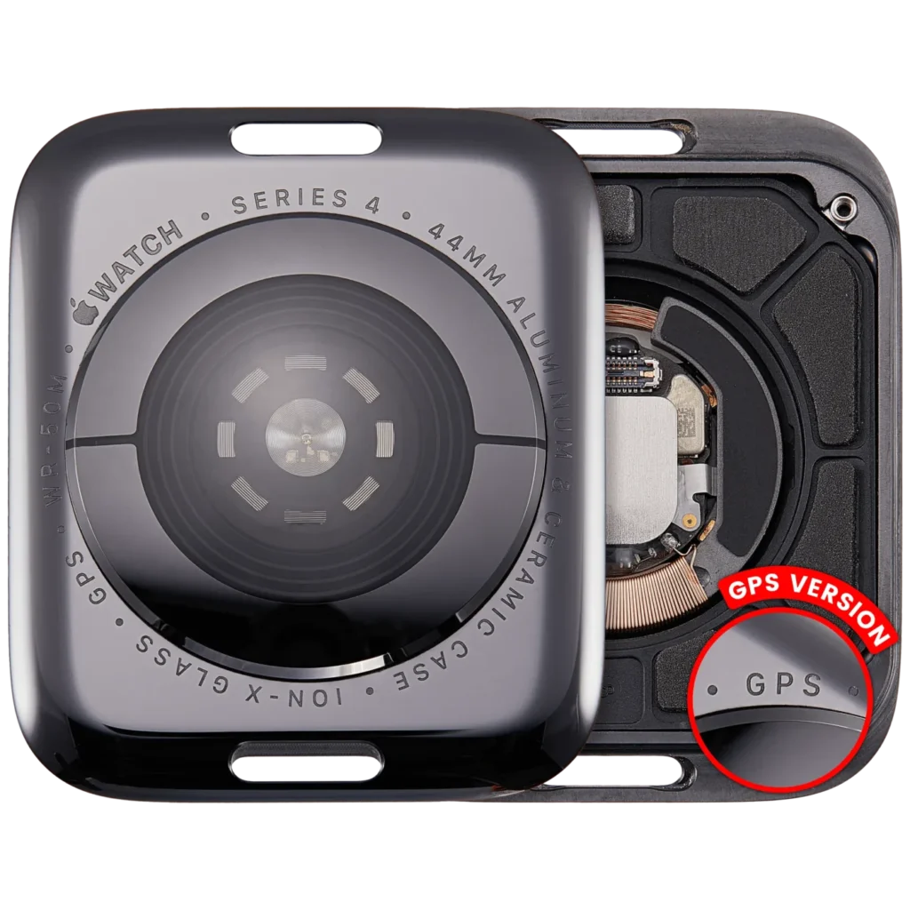 Back Cover Assembly For Watch Series 4 (44MM) (GPS Version) (Aluminum / Space Black)