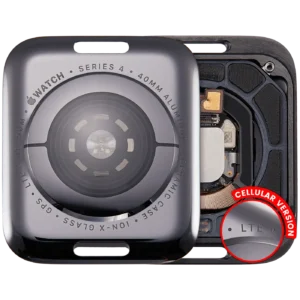 Back Cover Assembly For Watch Series 4 (40MM) (Cellular Version) (Aluminum / Space Black)