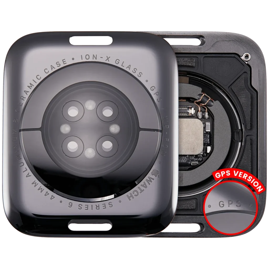 Back Cover Assembly For Watch Series 6 (44MM) (GPS Version) (Aluminum / Space Black)
