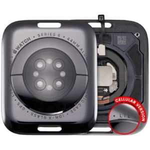 Back Cover Assembly For Watch Series 6 (44MM) (Cellular Version) (Aluminum / Space Black)