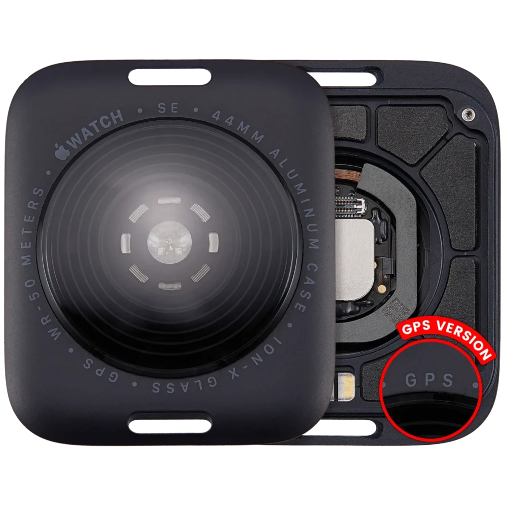 Back Cover Assembly For Watch Series SE 2nd (44MM) (GPS Version) (Aluminum / Midnight)