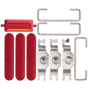 Hard Buttons (Power / Volume / Mute Switch) For iPhone SE (2020) (Red)