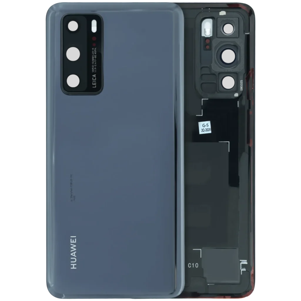 Back Cover For Huawei P40 (Service Pack) (Black)