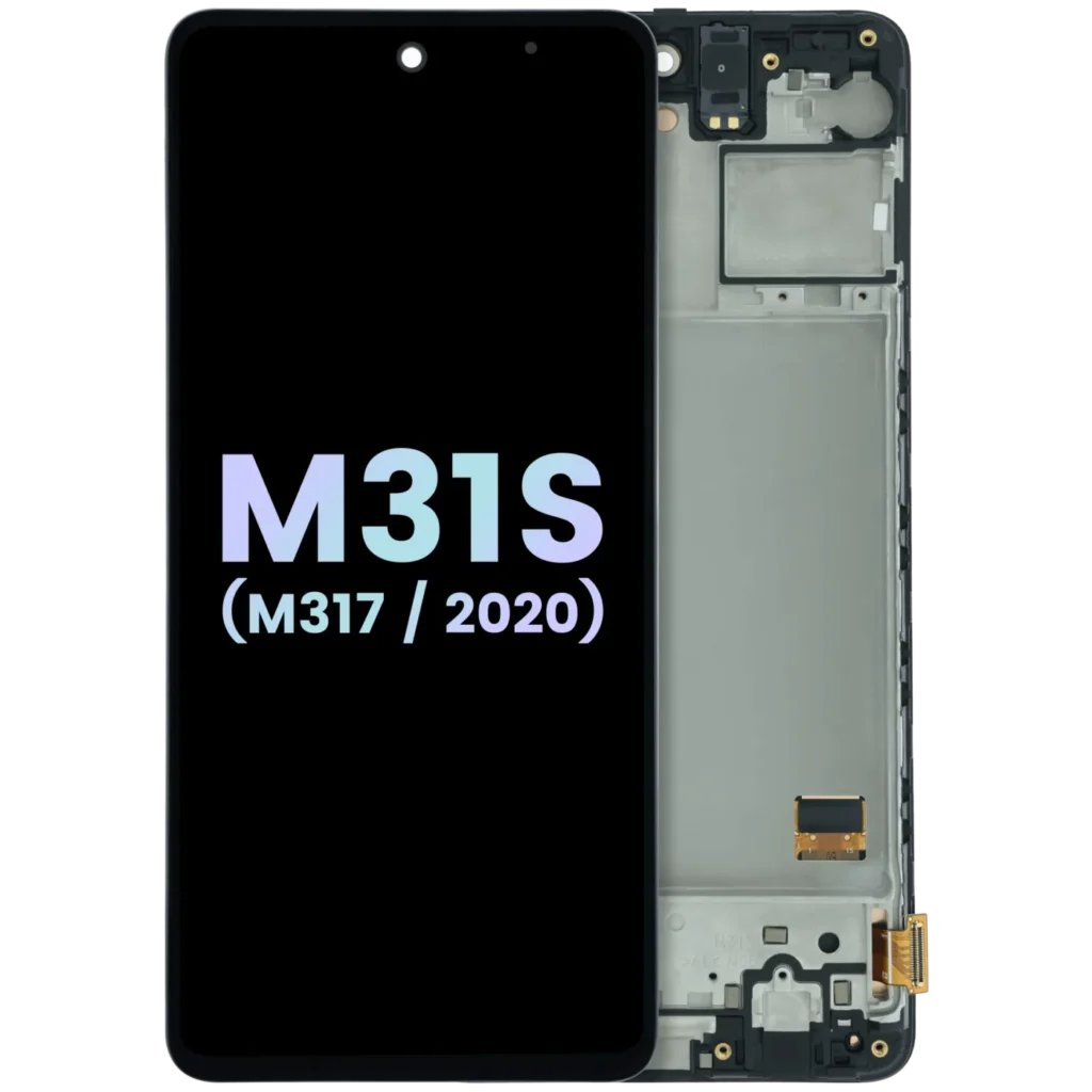 OLED Assembly With Frame Compatible For Samsung Galaxy M31S (M317) (Service Pack) (All Colors)