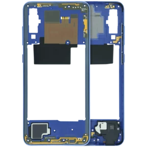 Mid-Frame Housing Compatible For Samsung Galaxy A70 (A705) (Service Pack) (Blue)