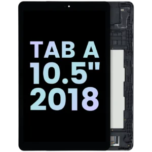 LCD Assembly With Frame For Samsung Galaxy Tab A 10.5" (2018) (Service Pack) (Black)