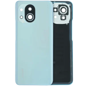Back Cover Glass Without Camera Lens For Xiaomi 11 Lite 5G NE (Genuine) (Blue)