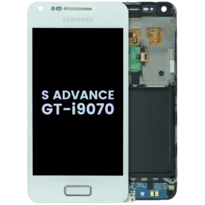 OLED Assembly With Frame For Samsung Galaxy S Advance GT-i9070 (Service Pack) (White)