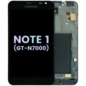 OLED Assembly With Frame For Samsung Galaxy Note 1 (Service Pack) (Black)