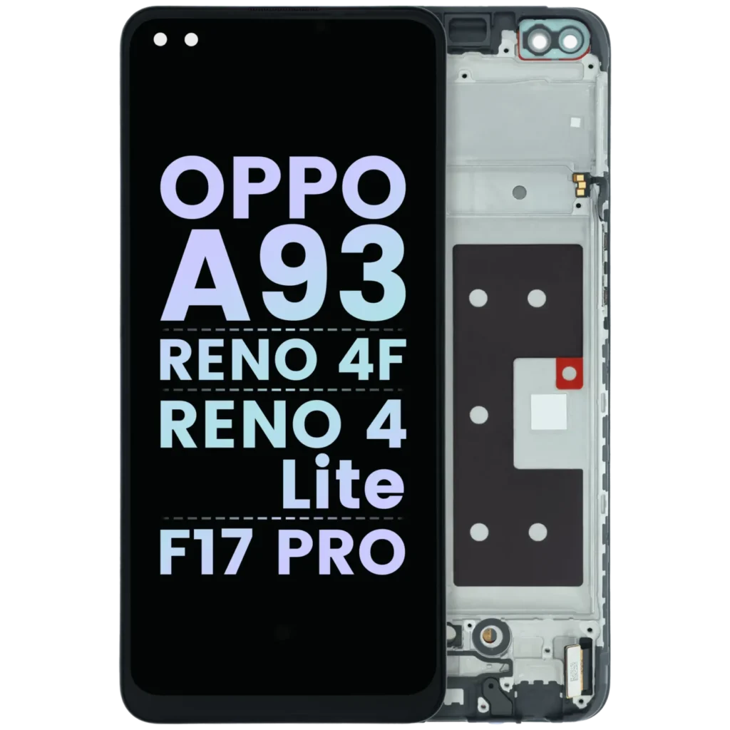 OLED Assembly With Frame For OPPO A93/ Reno 4 F/ Reno 4 Lite/ F17 Pro (Genuine) (All Colors)