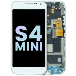 OLED Assembly With Frame For Samsung Galaxy S4 mini (Service Pack) (White)