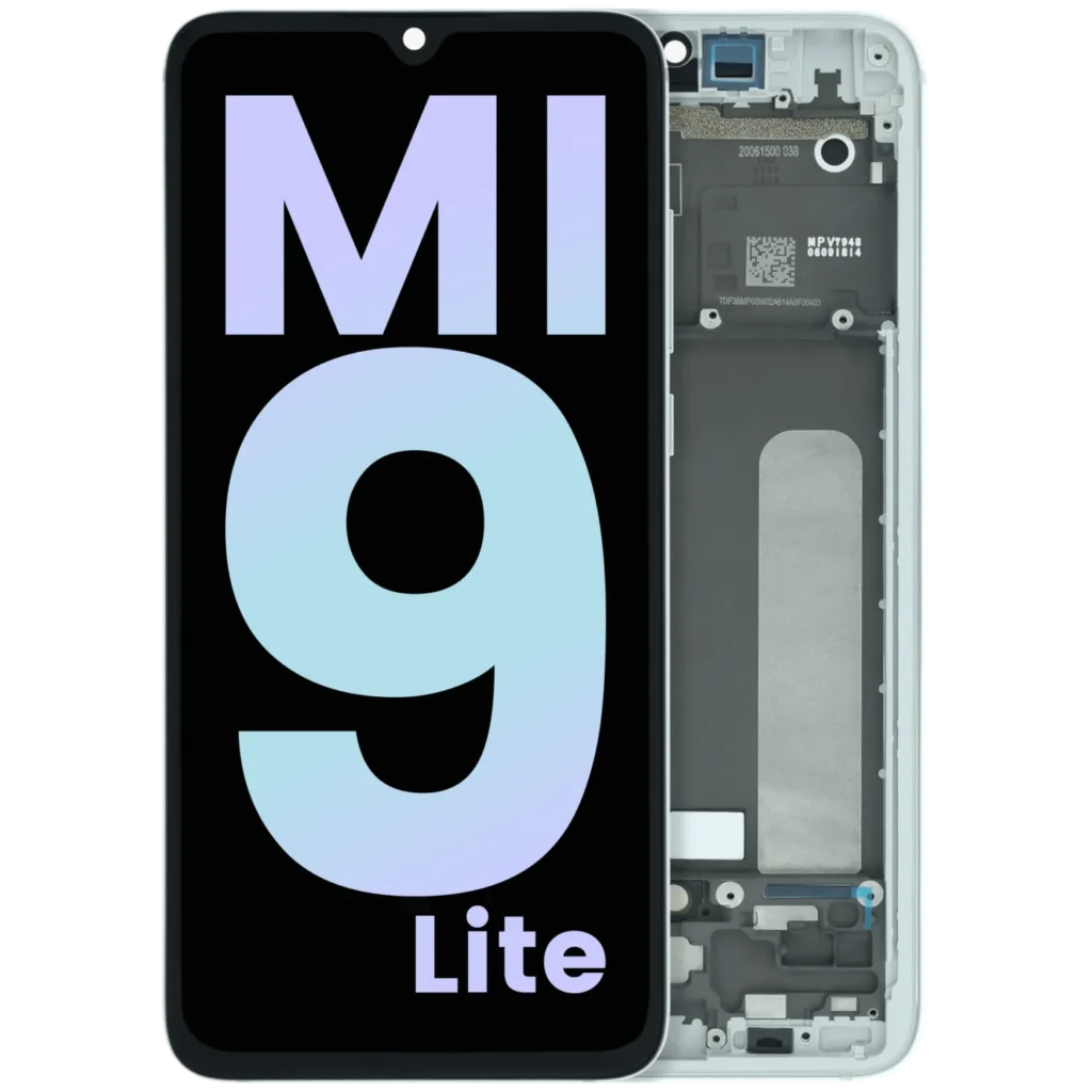 OLED Assembly With Frame For Xiaomi Mi 9 Lite M1904F3BG (Genuine) (White)
