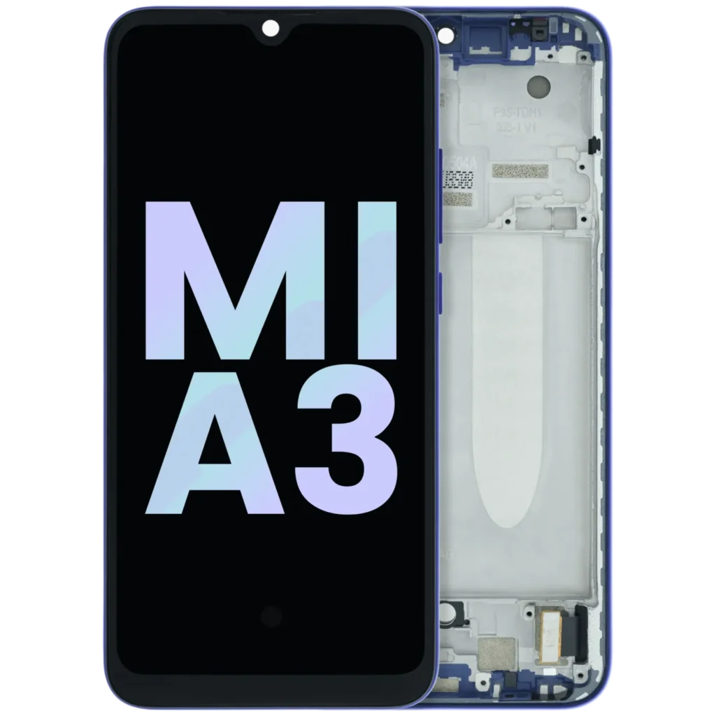 OLED Assembly With Frame For Xiaomi Mi A3 M1906F9SH (Genuine) (Blue)
