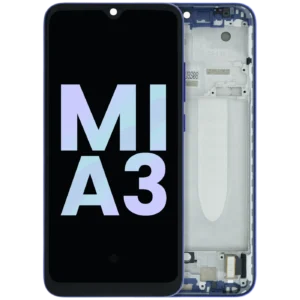OLED Assembly With Frame For Xiaomi Mi A3 M1906F9SH (Genuine) (Blue)