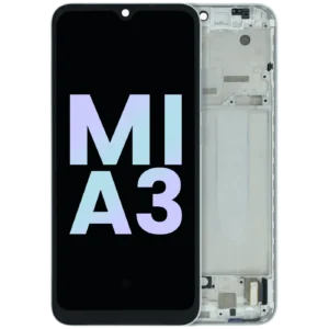 OLED Assembly With Frame For Xiaomi Mi A3 M1906F9SH (Genuine) (White)