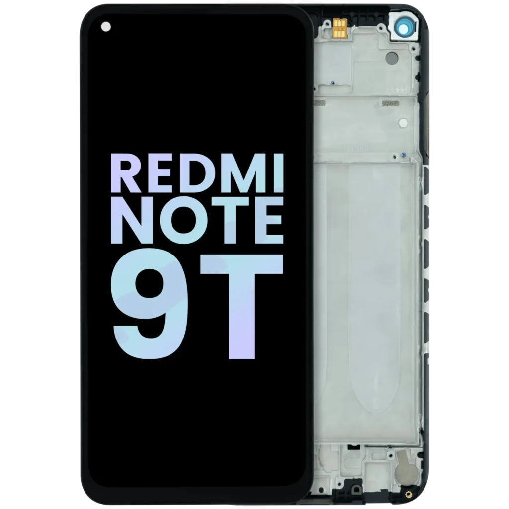 LCD Assembly With Frame For Xiaomi Redmi Note 9T (Genuine) (All colors)
