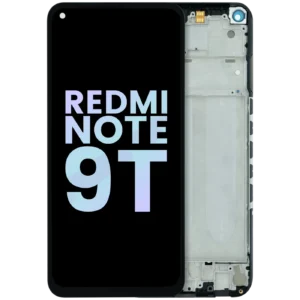 LCD Assembly With Frame For Xiaomi Redmi Note 9T (Genuine) (All colors)