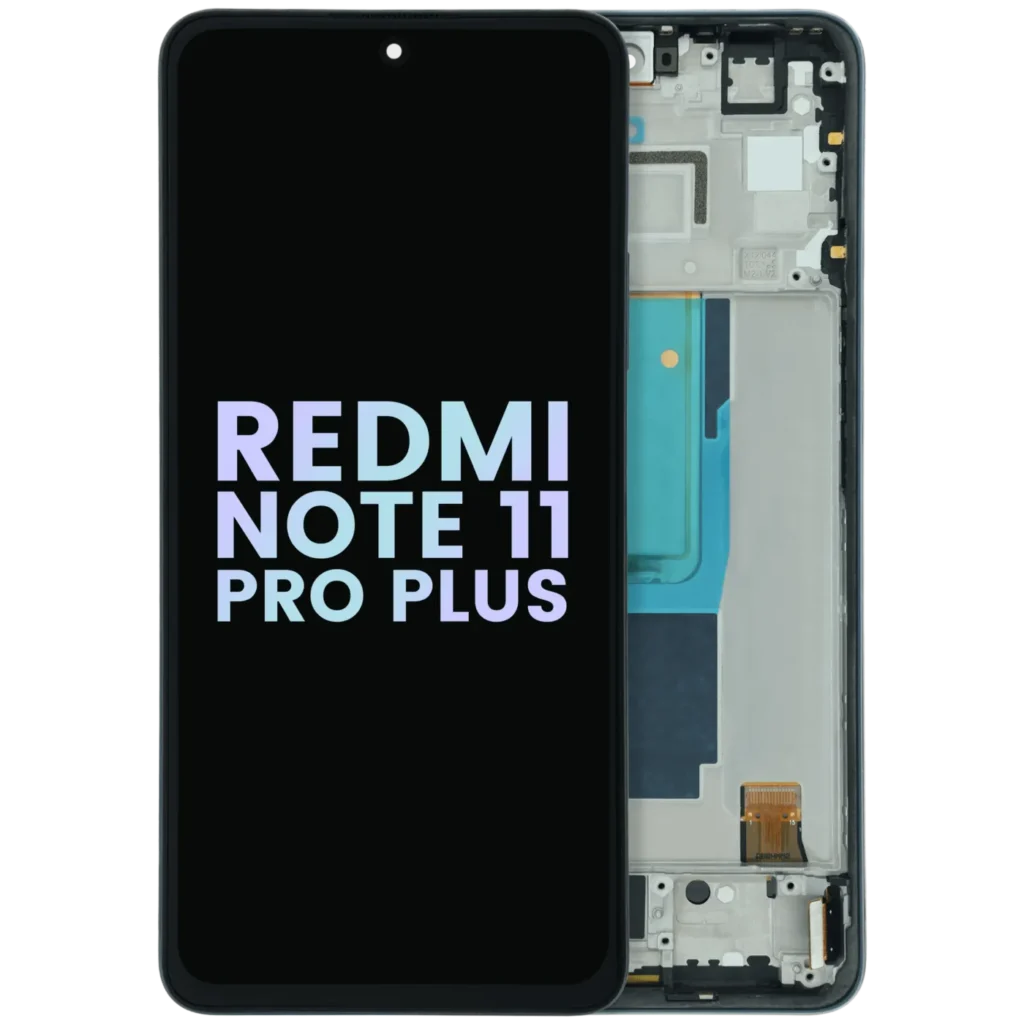 OLED Assembly With Frame For Xiaomi Redmi Note 11 Pro+ 5G (Genuine) (Green)