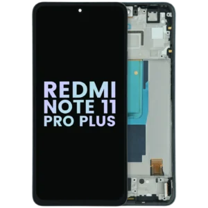 OLED Assembly With Frame For Xiaomi Redmi Note 11 Pro+ 5G (Genuine) (Green)