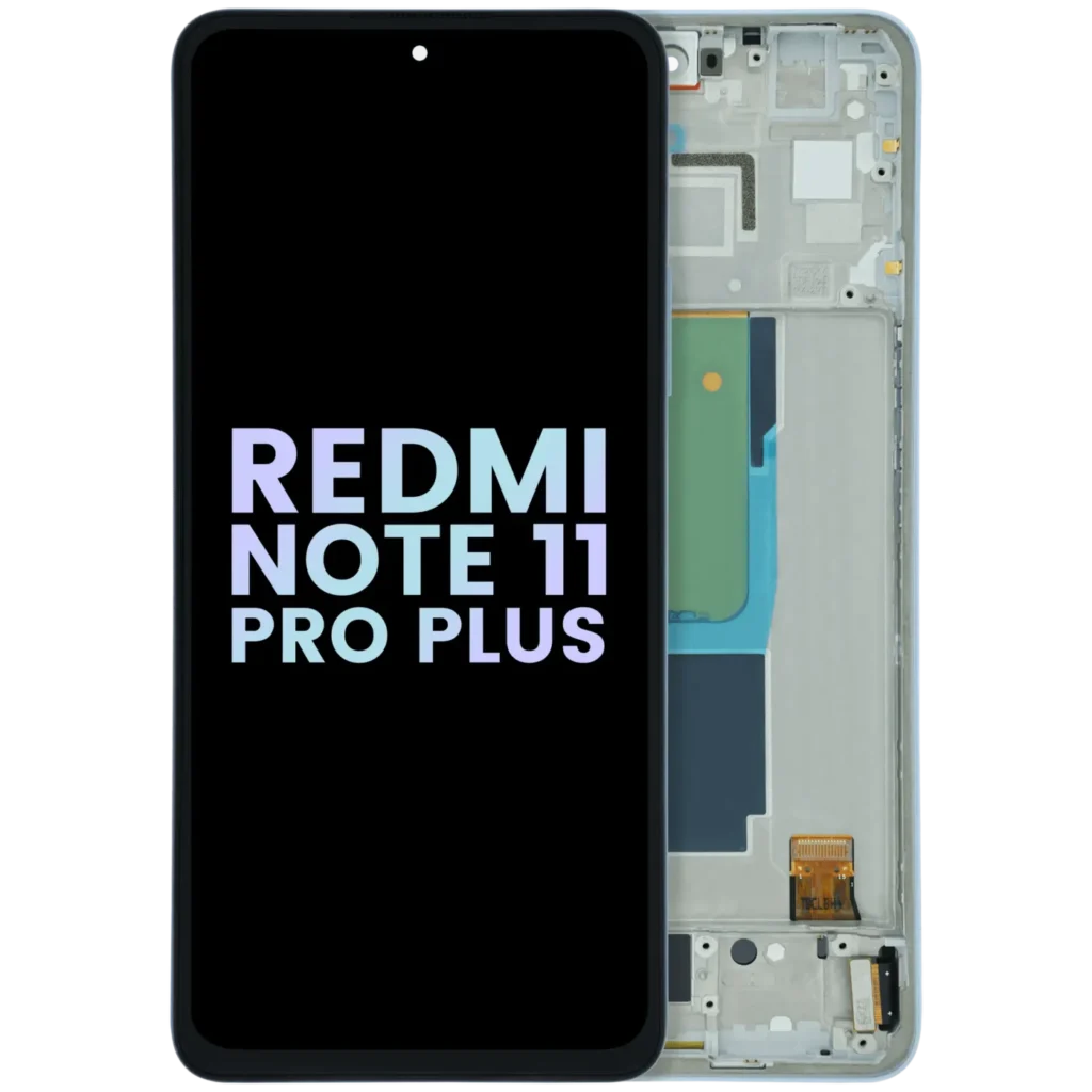 OLED Assembly With Frame For Xiaomi Redmi Note 11 Pro+ 5G (Genuine) (Blue)