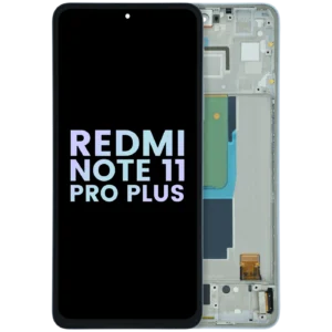 OLED Assembly With Frame For Xiaomi Redmi Note 11 Pro+ 5G (Genuine) (Blue)