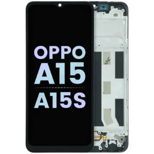 LCD Assembly With Frame For OPPO A15/ A15s 2020 (Genuine) (All Colors)