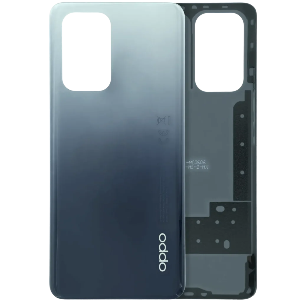 Back Cover Glass Without Camera Lens For OPPO A94 5G (Genuine) (Black)