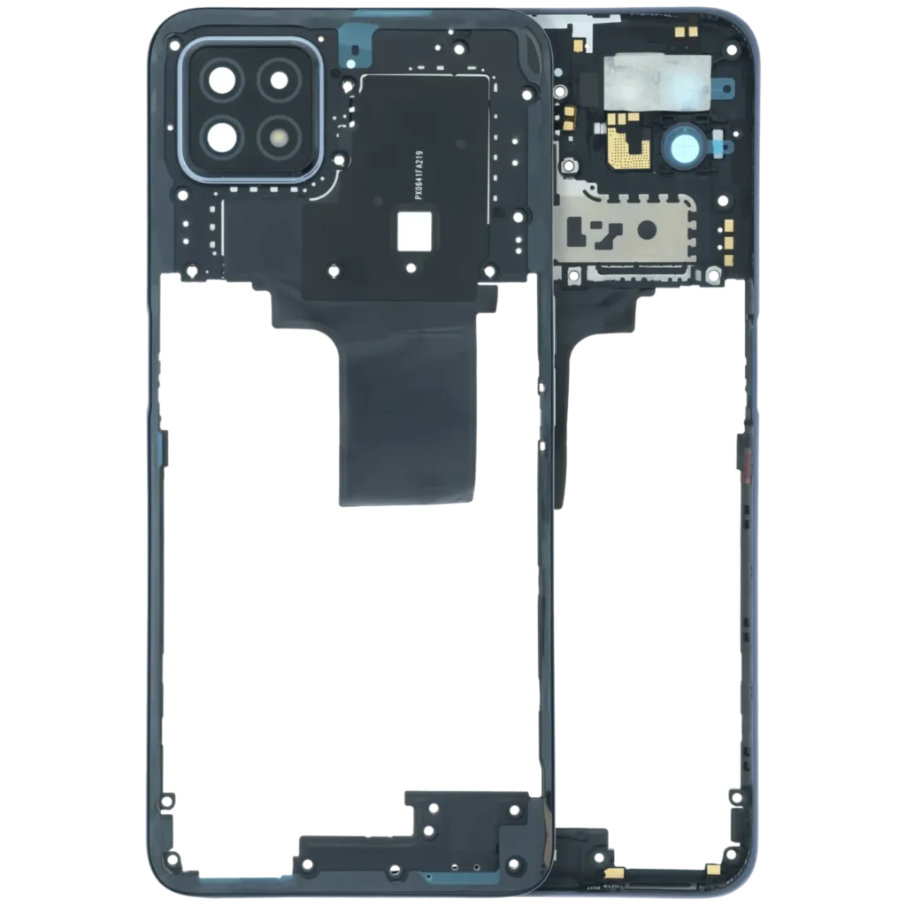 Mid Frame Housing For OPPO A73 5G CPH2161 (Genuine) (Black)