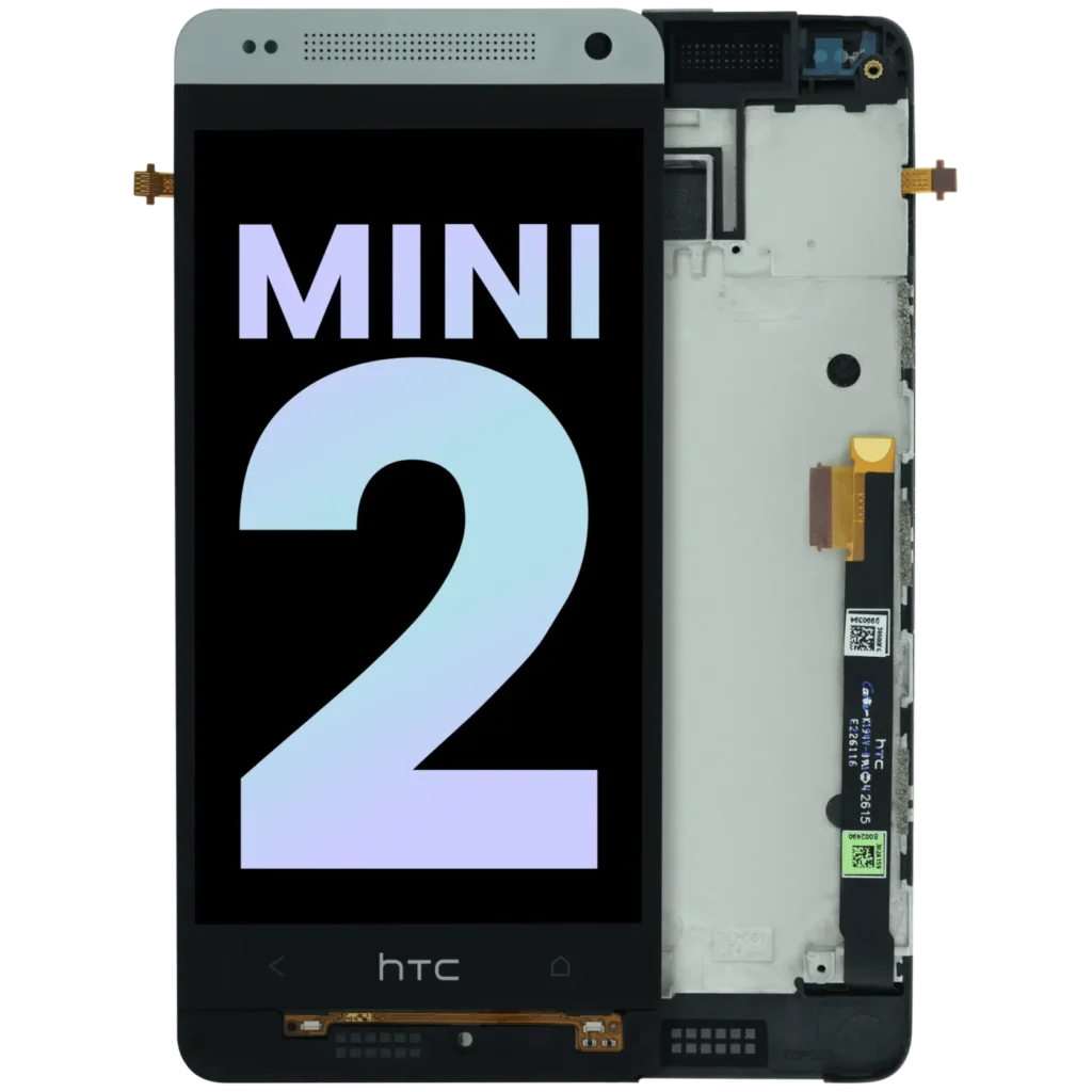LCD Assembly With Frame For HTC One Mini 2 (Genuine) (Gray)