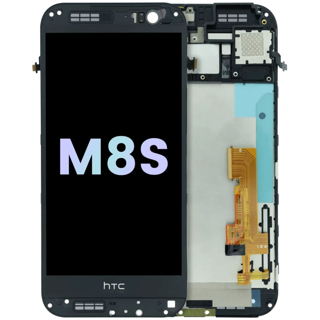 LCD Assembly With Frame For HTC One M8s OPKV100 (Genuine) (Gray)
