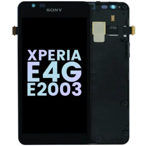 LCD Assembly With Frame For Sony Xperia E4g E2003 (Genuine) (Black)
