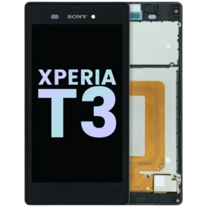 LCD Assembly With Frame For Sony Xperia T3 D5103 (Genuine) (Black)
