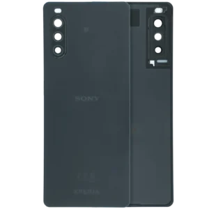 Back Cover Glass For Sony Xperia 10 II (Genuine) (Black)