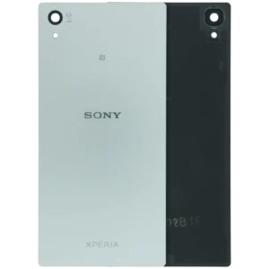 Back Cover Glass For Sony Xperia Z5 (Genuine) (White)