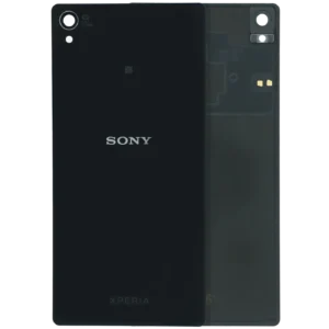 Back Cover Glass For Sony Xperia Z3 (Genuine) (Black)