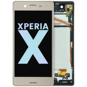 Back Cover Glass With Camera Lens For Sony Xperia X (Genuine) (Coral)